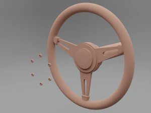 steering wheel 3D Model