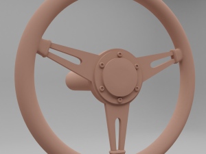 steering wheel 3Dモデル