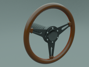 steering wheel 3D मॉडल