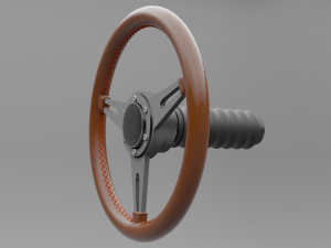 steering wheel 3D मॉडल