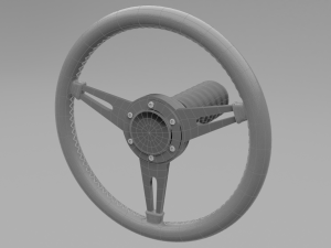 steering wheel 3D मॉडल