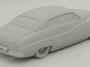 classic car Model 3D