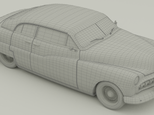 classic car Model 3D