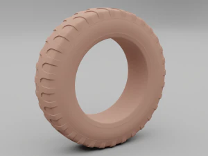 car tire 3D Model