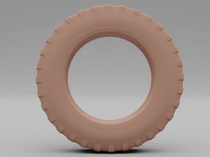 car tire 3D Model