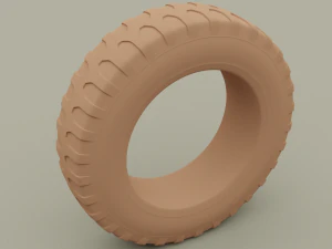car tire 3D Model