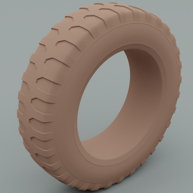 car tire 3D 模型 .c4d .max .obj .3ds .fbx .stl .blend 