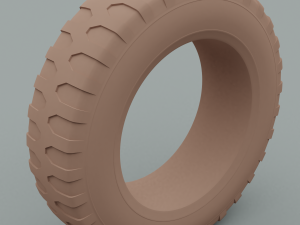 car tire 3D Model