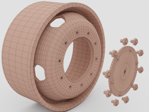car rim Modelo 3D