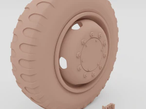ruota dell'auto Modello 3D