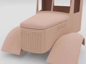 truck cabin 3D Model