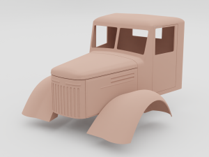 truck cabin 3D Model