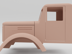 truck cabin 3D Model