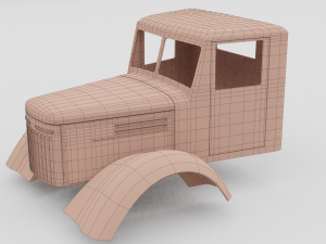 truck cabin 3D Model