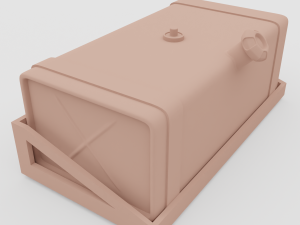 truck fuel tank 3D Model