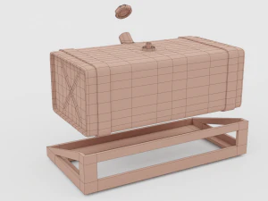truck fuel tank 3D Model