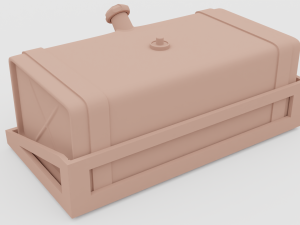 truck fuel tank Modelo 3D
