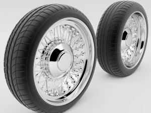 rodas de carro Modelo 3D