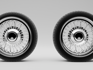 car wheels 3D मॉडल