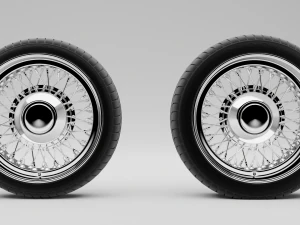 car wheels 3D Model