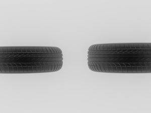 car wheels 3D मॉडल