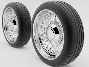 car wheels 3D Model