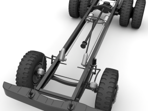 truck chassis 3D Model