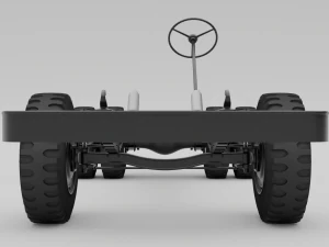 truck chassis 3D Model