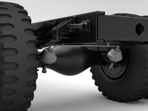 truck chassis 3D Model