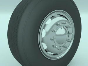 ruota del camion Modello 3D