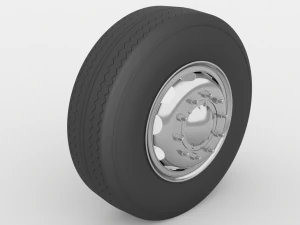 truck wheel 3D Model