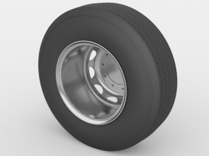 truck wheel 3D मॉडल