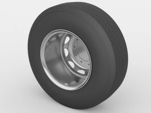 truck wheel 3D Model