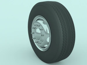 truck wheel 3D Model