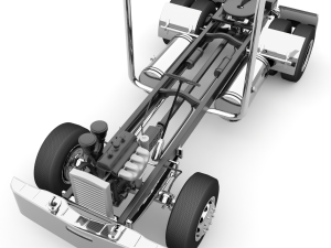 Truck chassis 3D Model
