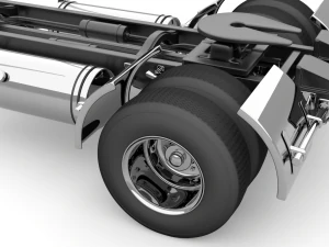 Truck chassis 3D Model