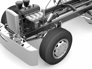 Truck chassis 3D Model