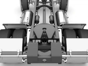 Truck chassis 3D Model