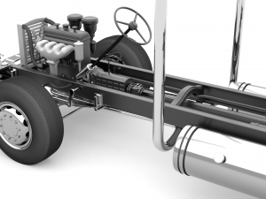 Truck chassis Modèle 3D