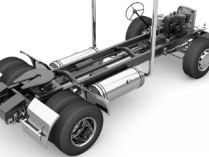 Truck chassis 3D Model