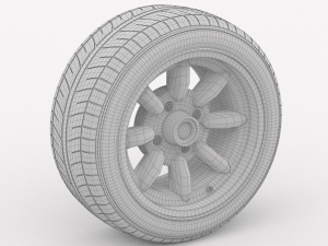 Car wheel 3Dモデル