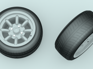 Car wheel 3Dモデル