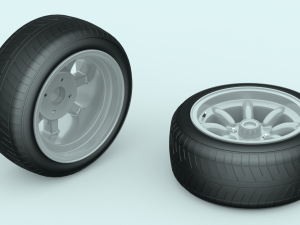 Car wheel 3Dモデル