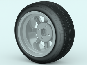 Car wheel 3Dモデル