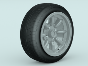 Car wheel 3Dモデル