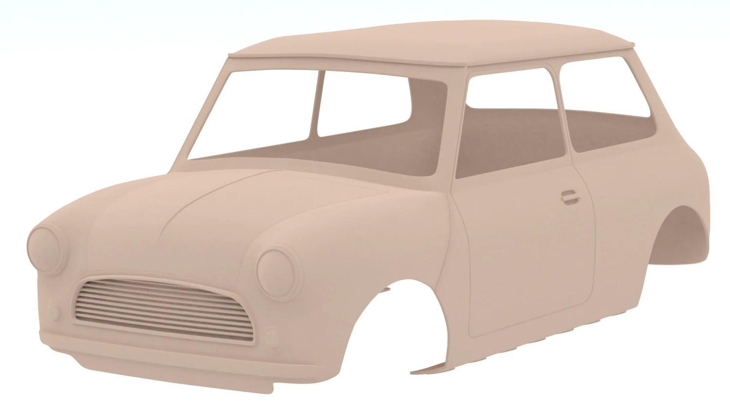 Car classic 3D Model .c4d .max .obj .3ds .fbx .stl .blend