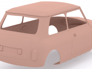 Car classic Modèle 3D