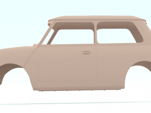 Car classic Modèle 3D