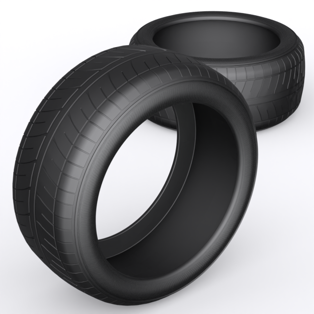 Car tire 3D 모델 .c4d .max .obj .3ds .fbx .stl .blend 