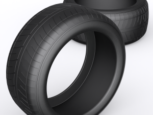 Car tire 3D Model